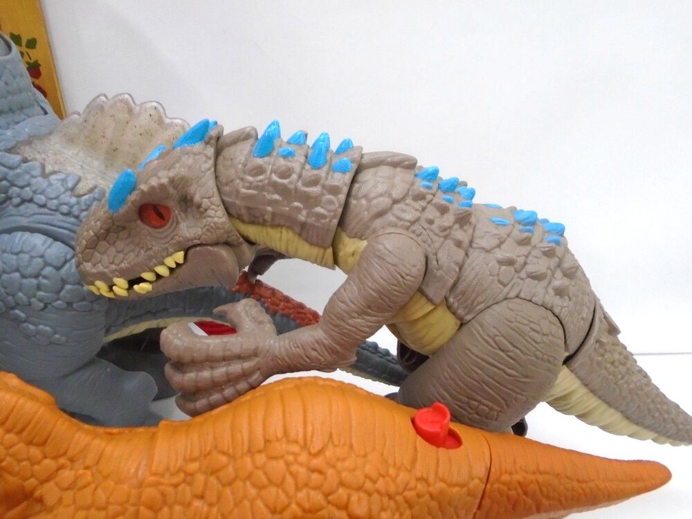 Imaginext Jurassic World Park Dinosaurs Lot Mattel Spinosaurus Mega Mouth T-Rex - Picture 5 of 16